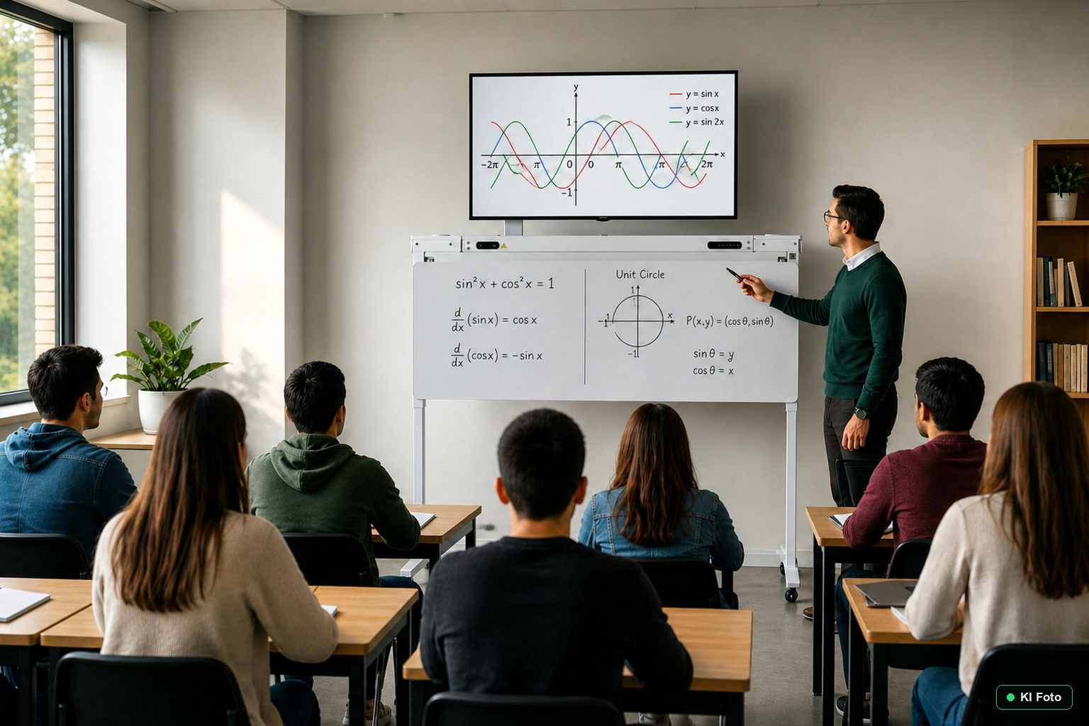 FlexiSmart Pro mit integriertem Whiteboard