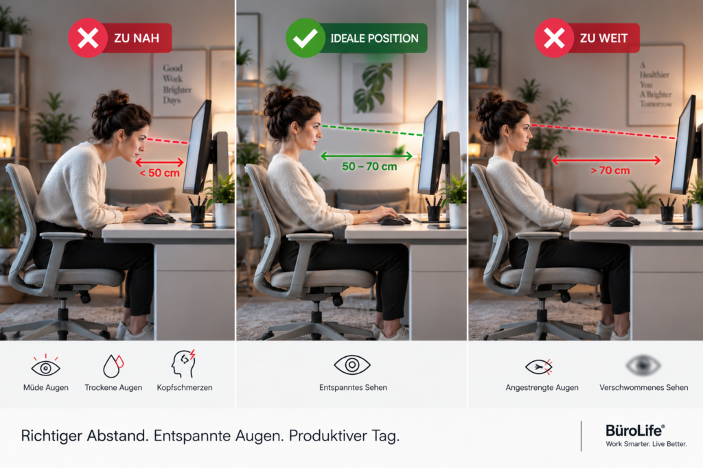 Bildschirm ergonomie